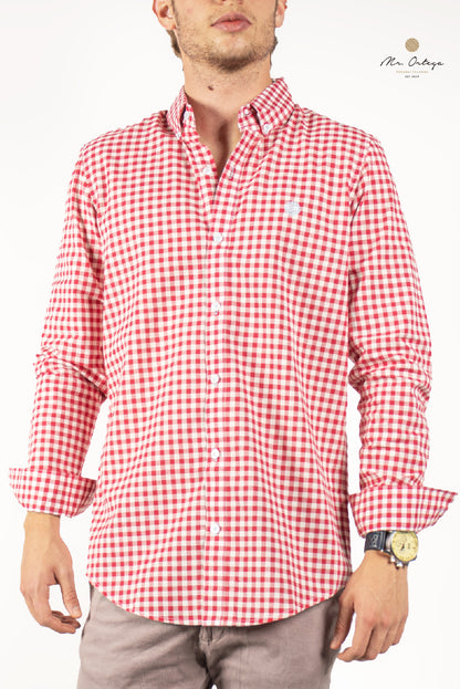 CAMISA CUADROS ROJOS / BLANCOS