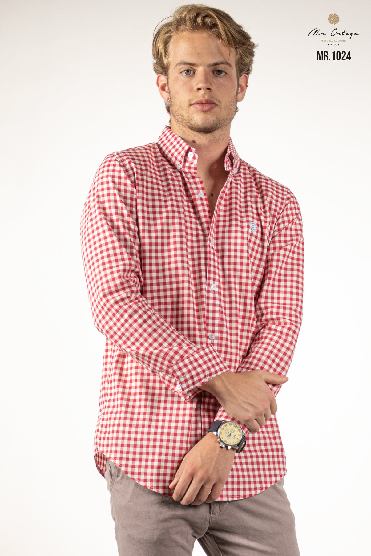 CAMISA CUADROS ROJOS / BLANCOS