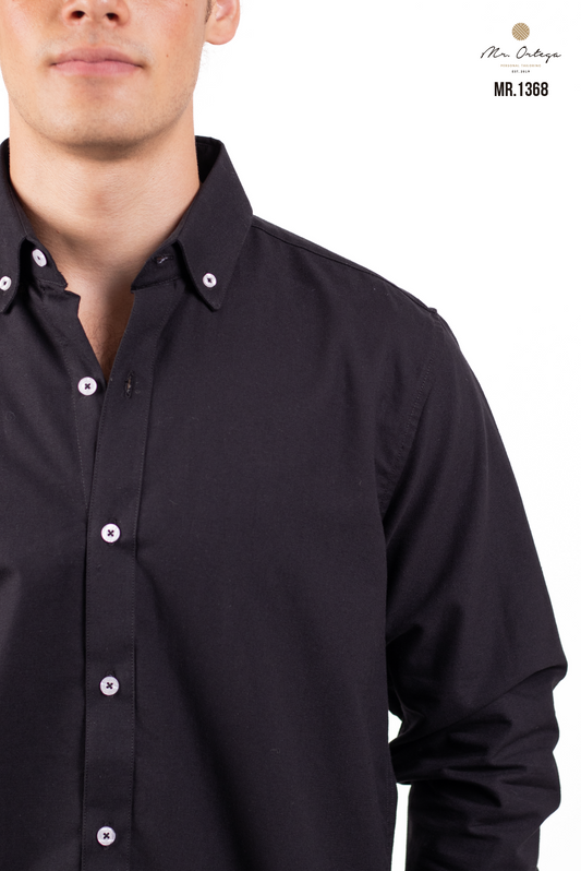 CAMISA LISA NEGRO