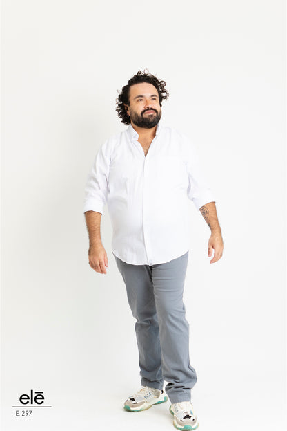 CAMISA BLANCA LISA