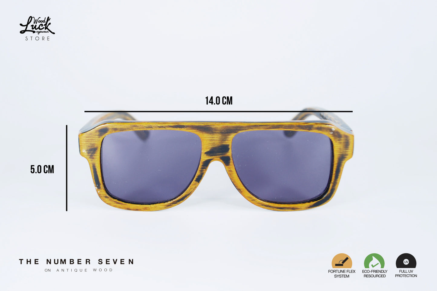 Lentes de Madera Number Seven