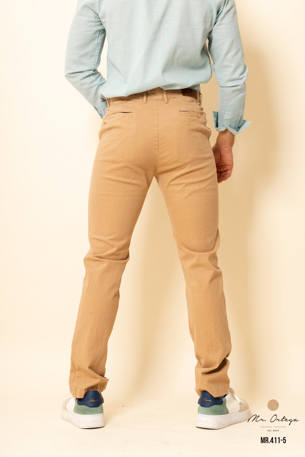 PANTALÓN GABARDINA BEIGE