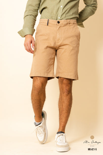 BERMUDA GABARDINA BEIGE