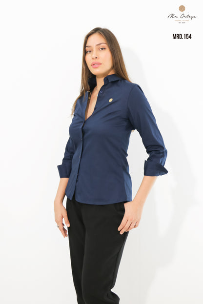 CAMISA DAMA LISA MARINO