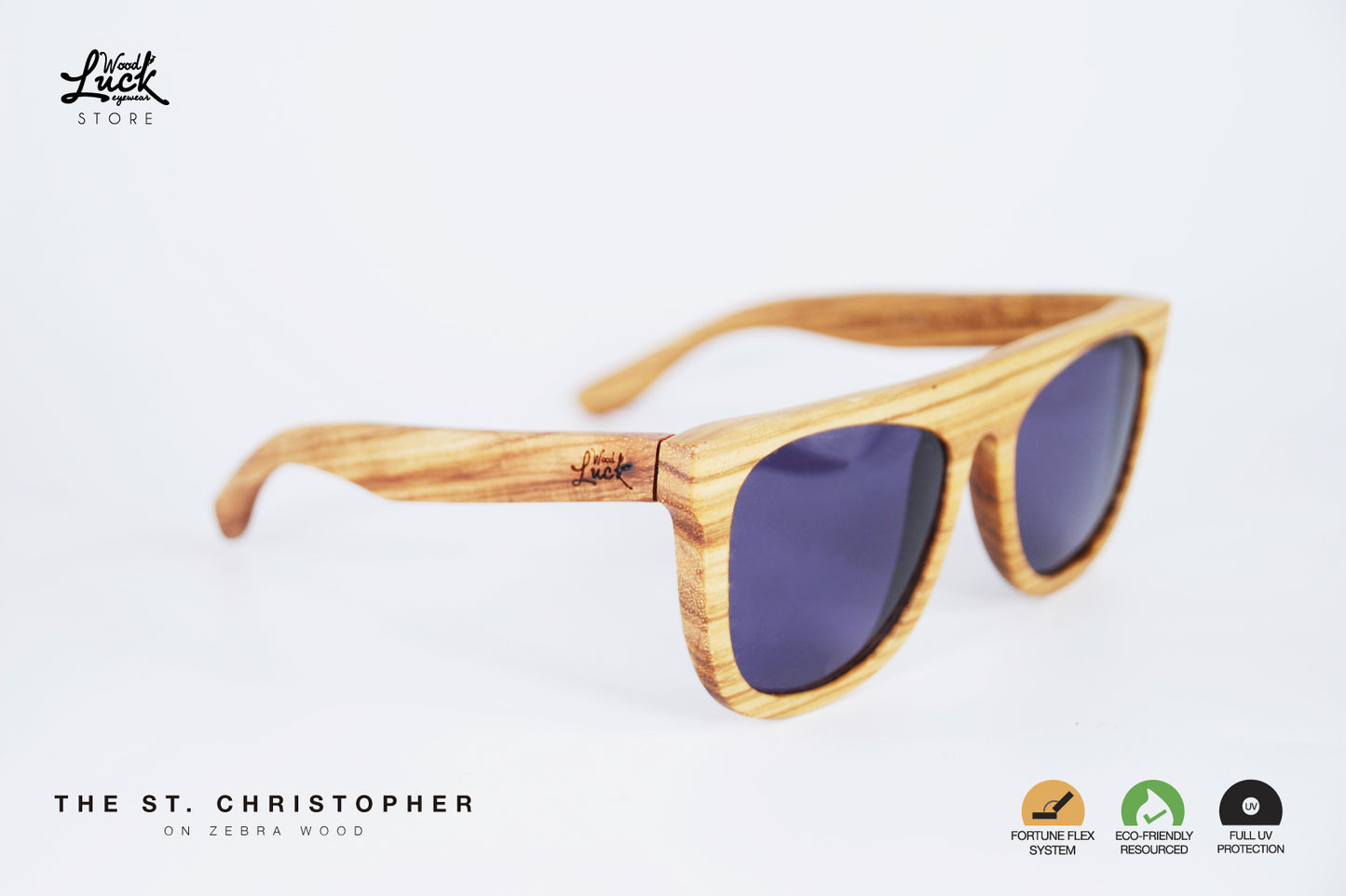 Lentes de Madera St. Christopher