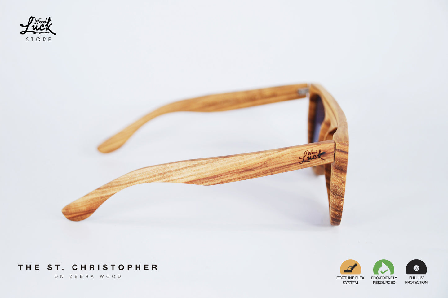 Lentes de Madera St. Christopher