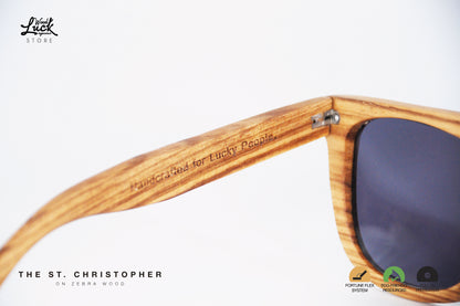 Lentes de Madera St. Christopher