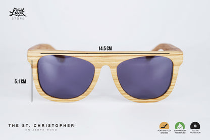 Lentes de Madera St. Christopher